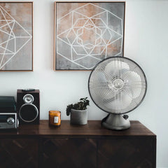 Silver Swan® Vintage Oscillating Fan